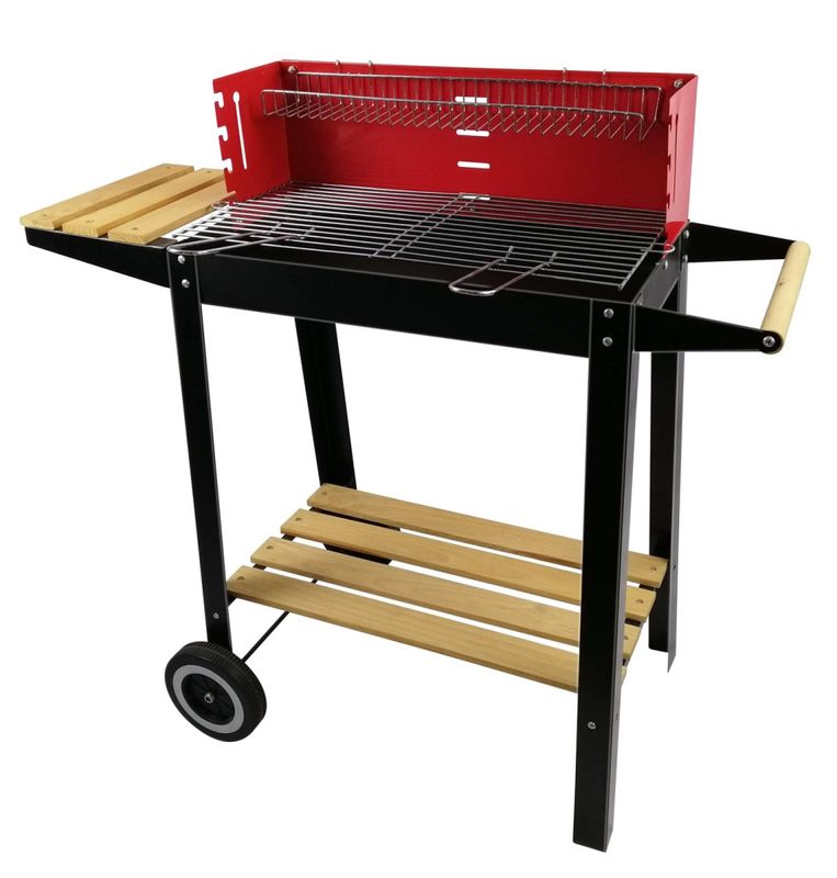 Alpina Kullgrill med hylle  83x28x83cm