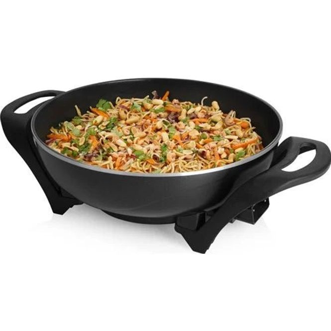 Hovedbilde Elektrisk Wokpanne 33 cm 1500 W for bobil og ...