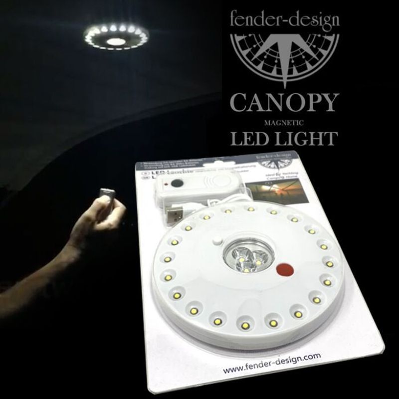 Canopy Magnetic LED LIGHT - Smart magnetoppheng med løs magnet og fjernkontroll