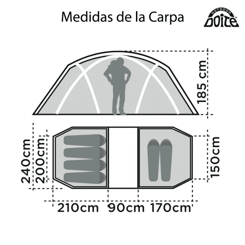 Doite Telt Pradera 6