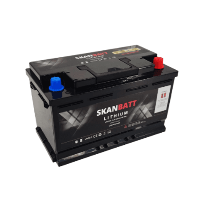 Hovedbilde SKANBATT Lithium Start- og forbruksbatteri 12V ...