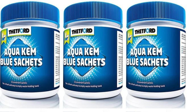 Hovedbilde Thetford Aqua Blue Sachet 3pk - Effektivt ...