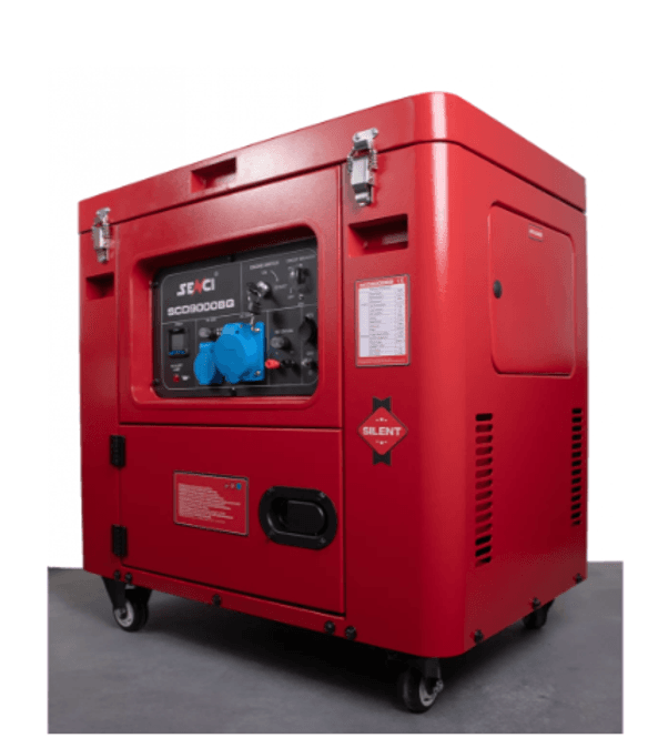 Hovedbilde SENCI SCD9000BQ Aggregat - Diesel - Max 6000W - ...